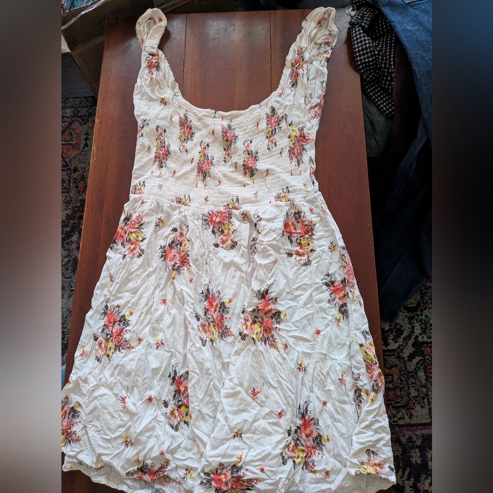 torrid White Floral Sundress